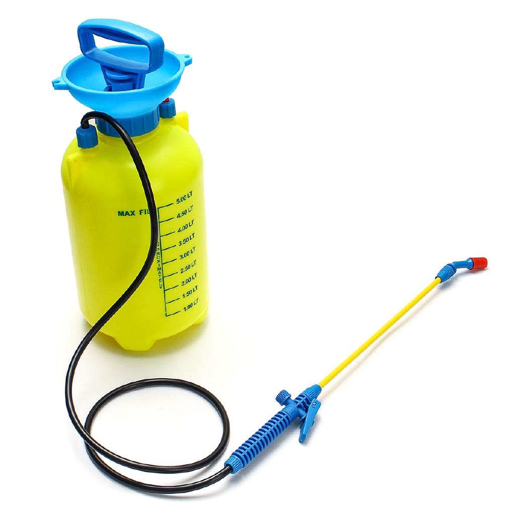 5/10 л Садовый опрыскиватель под давлением Опрыскиватель сжатым воздухом Ручная бутылка-опрыскиватель для полива Ручной полив растений Плечевой ремень