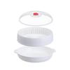 Microwave Oven Special Steamer Steamed Bun Dumpling Container Steamed With Lid Durable Rice Multi Layer PP Steamer