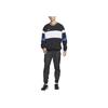 Nike Dri-Fit Academy Color Block V-образный вырез Повседневная мужская толстовка с длинным рукавом Черная FN2384-010