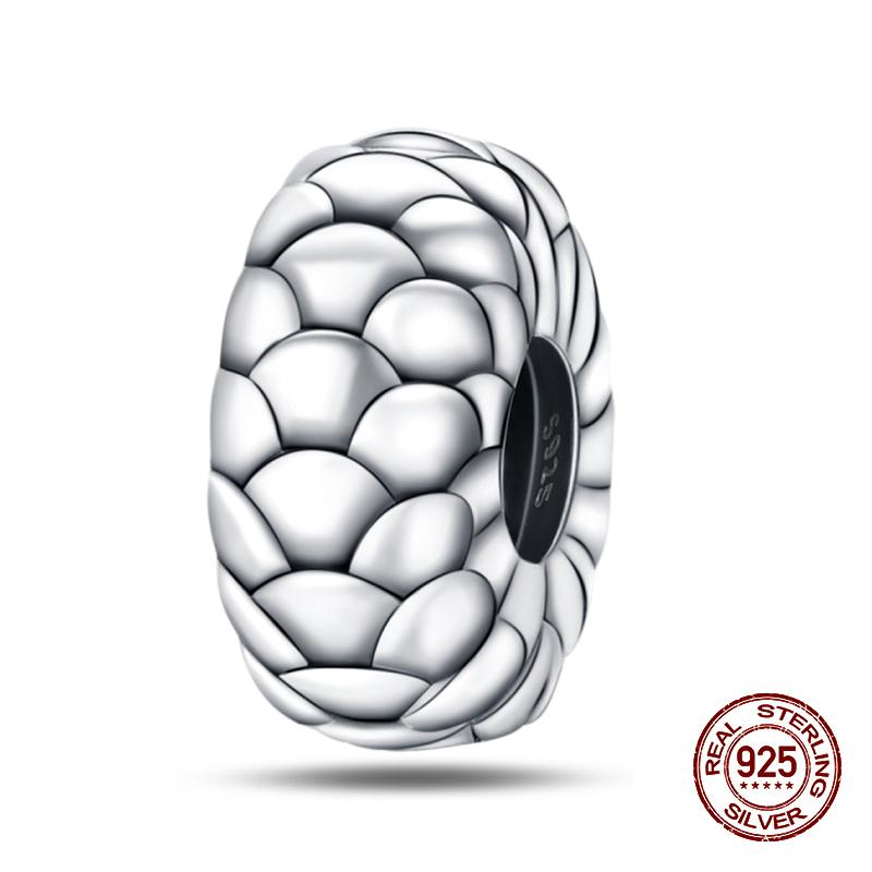 Новые 925 стерлингового серебра духи светящиеся яичные скорлупы подвески бусины подходят 925 оригинальный браслет DIY изысканные украшения на день рождения подарки