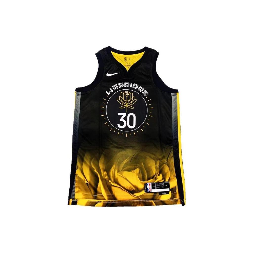 Nike Golden State Warriors 2022/23 Stephen Curry City Edition Swingman Jersey Black Unisex Streetwear DO9593-012