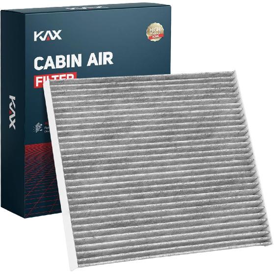 KAX Premium Cabin Air Filter with Dual Active Carbon, CF10550 Replacement for Nissan Rogue 2008-2013, Rogue Select 2014-2015, Sentra 2007-2012,