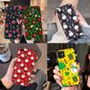 BS-9 Рождественский принт силиконовый чехол для iPhone 15 14 Xiaomi POCO M6 F6 Redmi Note 13 12 13C 8 9 Samsung S24 S23 S22 S21 FE Pro Plus Ultra
