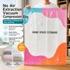 No Pump Seal Compression Bag Large Capacity Clothes Blankets Organizer  Travel Accessories