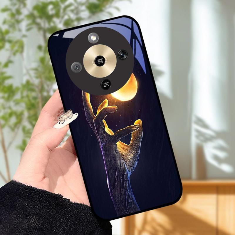 Чехол для Honor X9d MTN-NX1, стильный, с рисунком, из закаленного стекла, для Honor X9d HonorX9d 5G