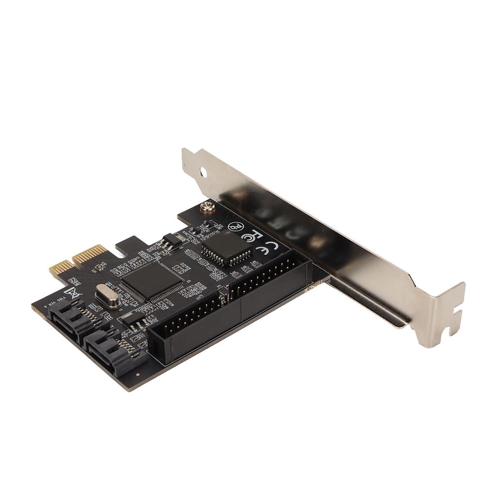 PCIe 2.0 SATA Card 2 Ports 40pin Interface 6.0 Gbps 3.0 Gbps 1.5 Gbps SSD PCI E To SATA Expansion