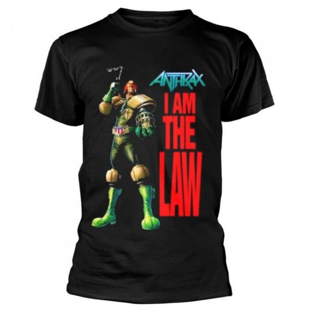 Унисекс футболка для взрослых Anthrax I Am The Law