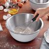Balloon Shape Stainless Steel Wire Whisk 12 Inch Egg Mixer Kitchen Baking Tool Cream Mixer  Batter