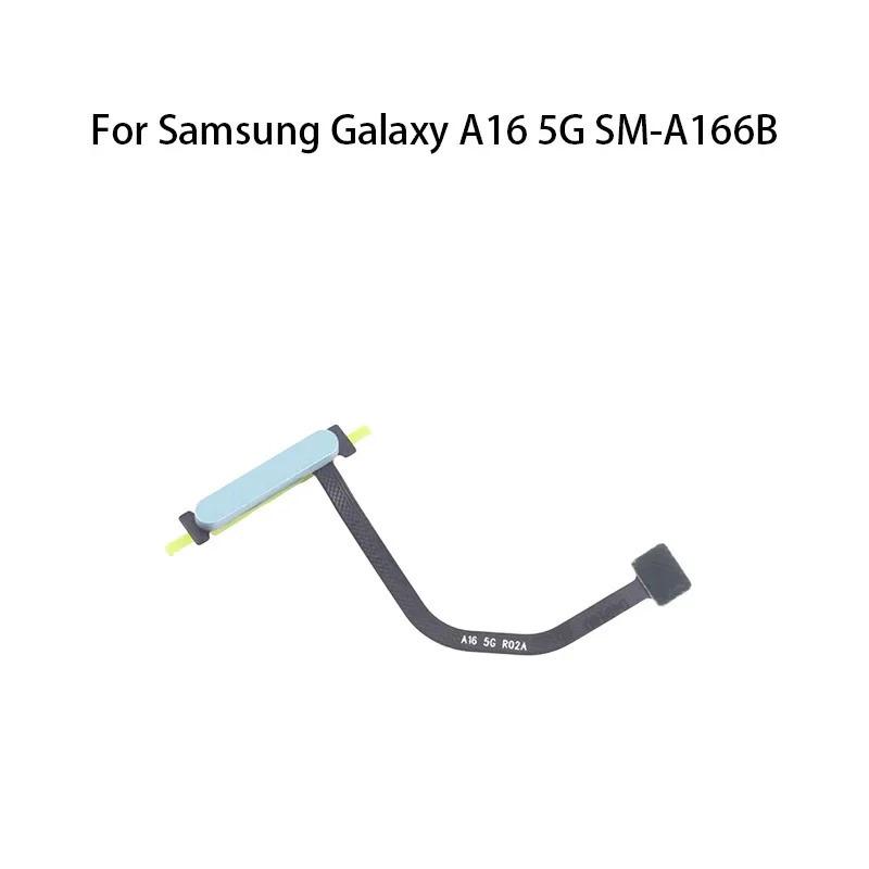 Power button fingerprint sensor flex cable for Samsung Galaxy A16 5G SM-A166B Power button flex cable
