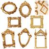 3D DIY Shadow Box Frame Gold Wedding Photo Display Frames  Photography Background Decoration