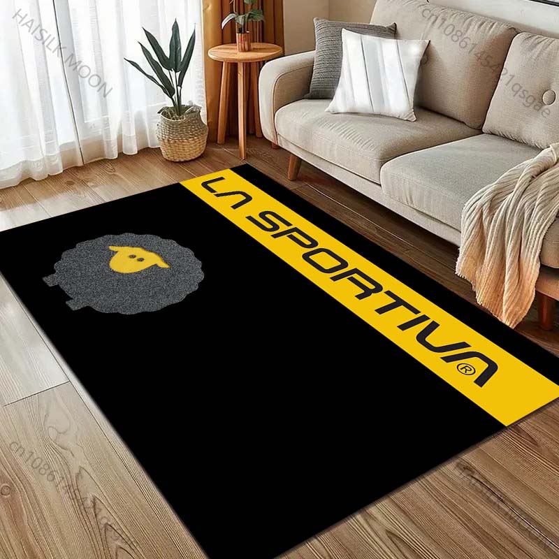 1PC L-LaSportiva Painting Carpet for Living Room Bedroom Sofa Doormat Decor Sofa Table Area Rug Non-slip Floor Mat for Gifts