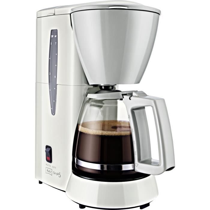 Кофеварка Melitta Single 5 M720-1/1 Белая - Фильтр на 8 чашек 650 Вт