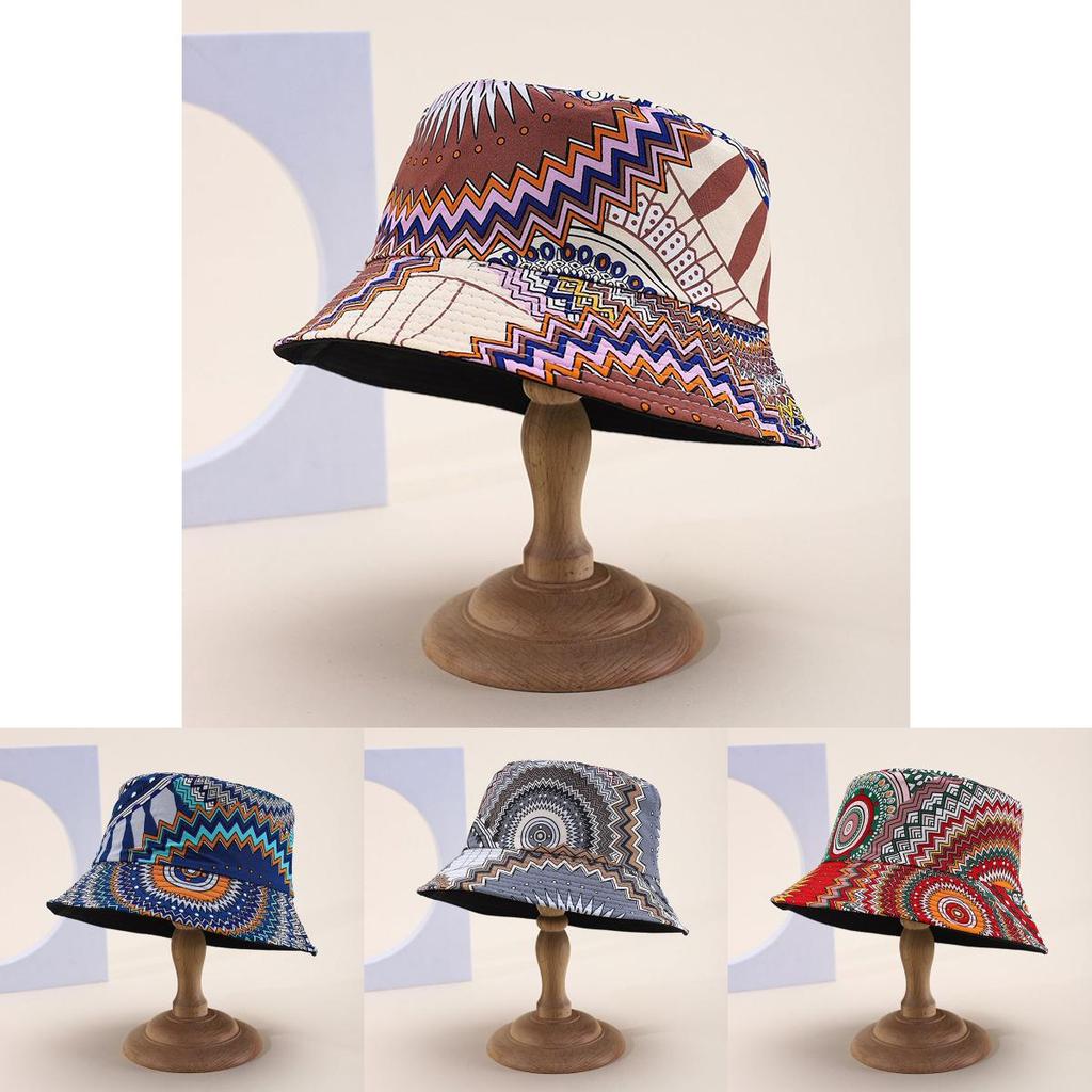 Богемная хлопковая шляпа от солнца с широкими полями для летних путешествий и защиты от солнца