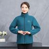 Women's 2023 Spring and Autumn Coat Warm Fleece Hoodie Mother Autumn and Winter Fleece Top