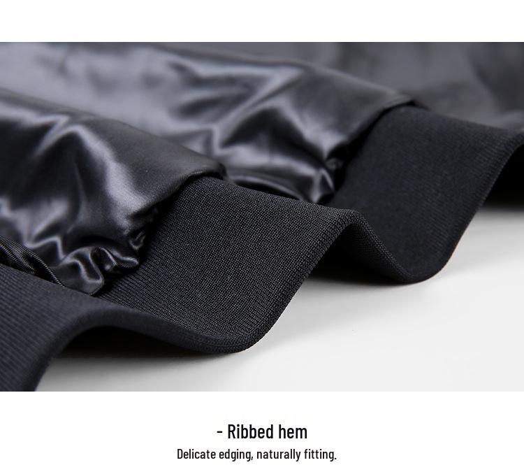 Мужская повседневная куртка в корейском стиле с воротником-стойкой для мотоциклистов