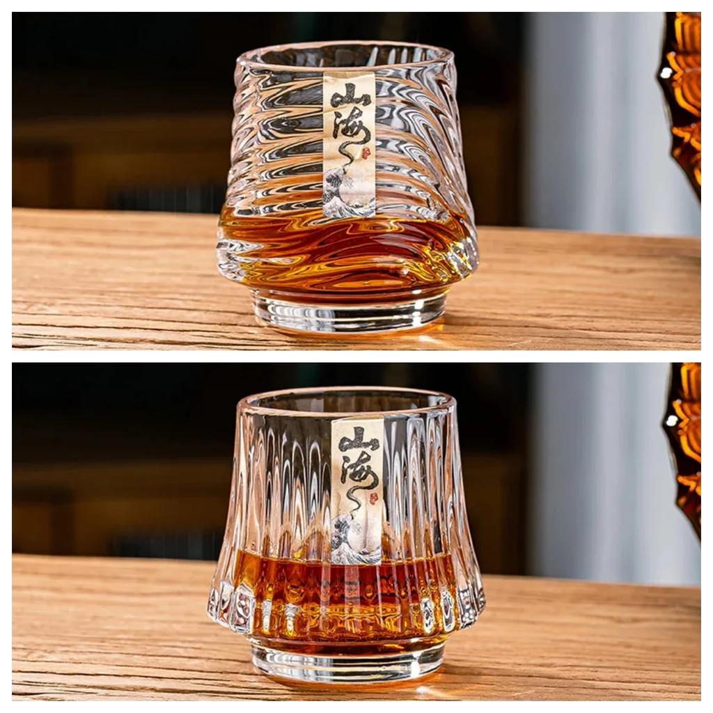 Набор стеклянных стаканов для виски Shanhai Cup Бытовые бокалы для иностранного вина Высококлассные, высокой ценности KTV бар пивные стаканы
