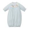 All Coverall Made In Birth Baby Baby Blue [MIKI HOUSE] Two-Way Rompers, Plain, Japan, Boys, Girls, Newborns, Preparation, Clothes, 40-2679-491,
