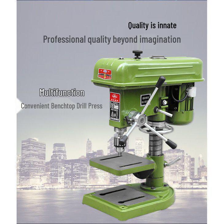 Compact Multifunctional Bench Drill Press and Tapping Machine