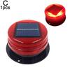 Solar Magnetic Warning Light Car Truck Vehicle Wireless Strobe Beacon Flashlight Emergency Signal Night Sensor Flashing
