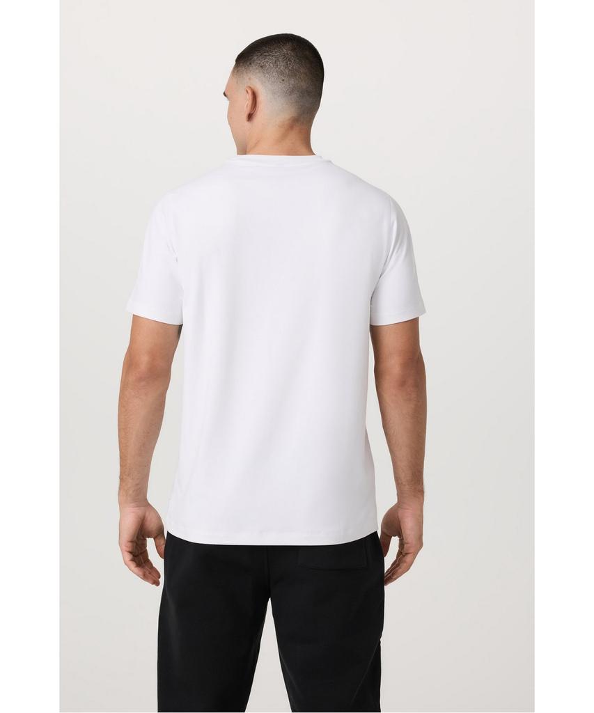 VUORI [Men] Short Sleeve Fonto Performance Tee_White _Vr16321005