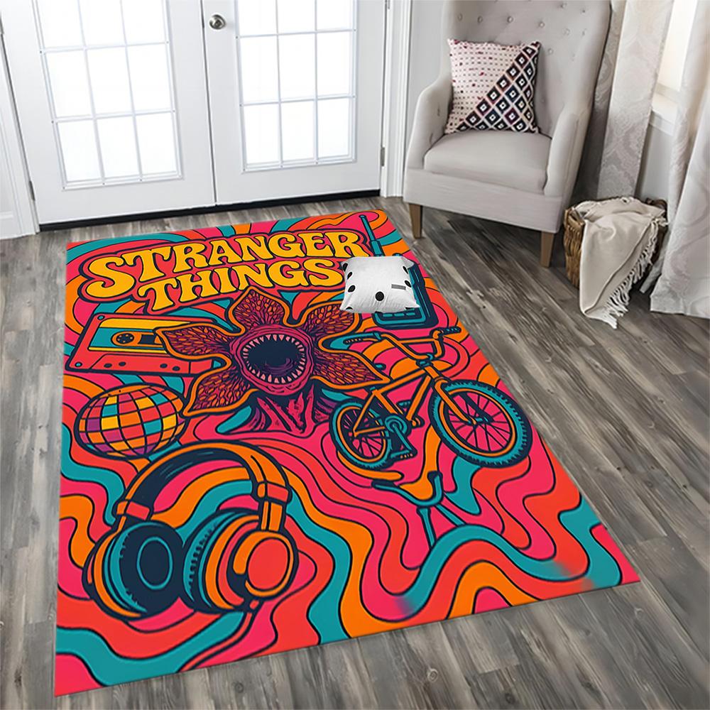 Stranger Things for Living Room rug, Bedroom, Study Room, Hallway Decoration, Perfect for Home Decoration or Holiday Gifts