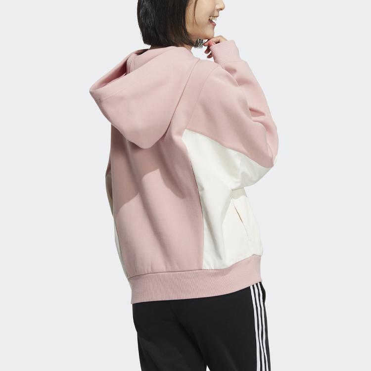 adidas Neo Gsg толстовка с капюшоном толстый повседневный спортивный пуловер женский топ розовый HM7406