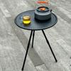 Picnic Camping Table Lifting Small Round Table Aluminum Alloy Folding Lightweight Coffee Portable Table