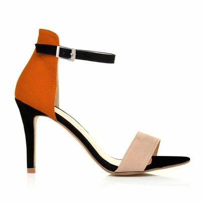 Женские босоножки, разноцветные, сексуальные, туфли-лодочки, 9 см, тонкий каблук, летние, с открытым носком, с ремешком на щиколотке, высокие каблуки, женские туфли-шпильки, для вечеринки, свадьбы