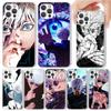 Kaisen J-Jujutsu Годжо Сатору Чехол для телефона Для iPhone 17 16 15 14 13 12 11 Pro Max Mini Plus Air 7 SE 8 Мягкий силикон Печатная оболочка F