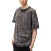 Alexander Wang Футболка унисекс с тисненым логотипом и эффектом брызг UCC3241702099