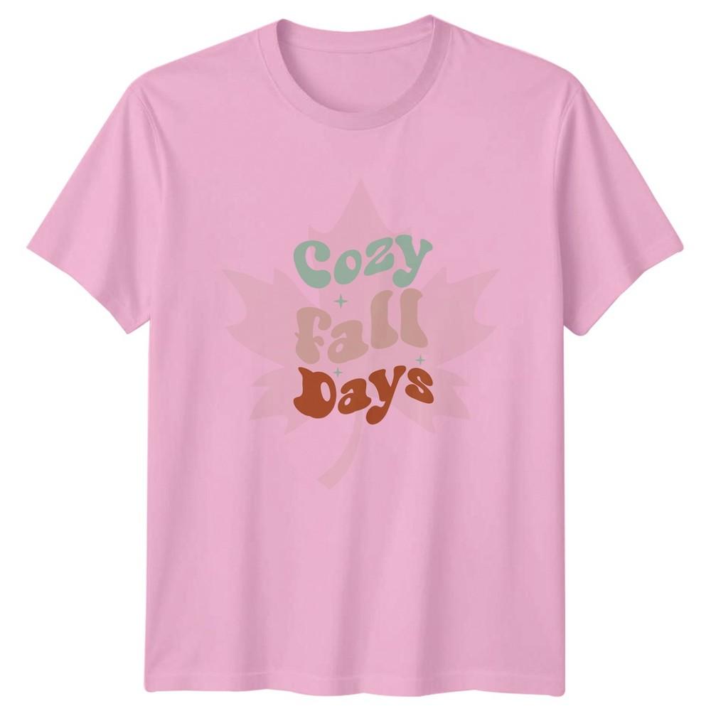 Cozy Fall Days TShirt Autumn Season Lifestyle Autumn Gift For Him And Her