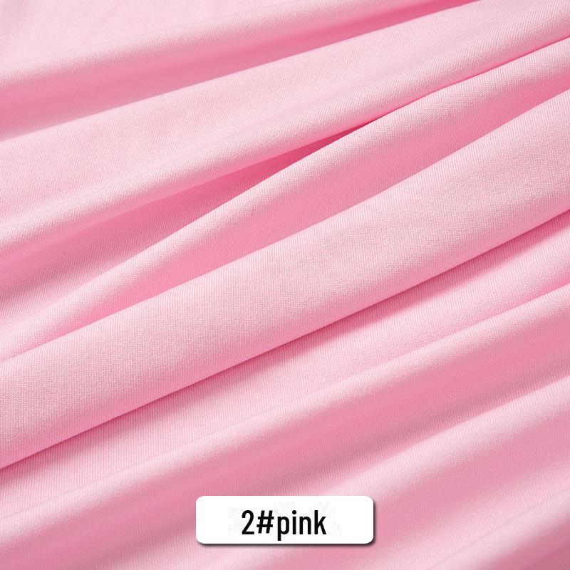 Высокоэластичная молочная шелковая ткань для свадебных, сценических, стульев, диванов и танцевальных костюмов