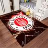 FC St. Pauli Logo Carpet suitable as a non-slip mat for the living room or bedroom sofa