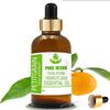 Чистые травы Петитгрейн (Citrus aurantium) Чистое и натуральное эфирное масло терапевтического качества в стеклянной емкости