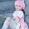 Аниме fille magique Kaname Madoka Косплей Костюм Kawaii Lolita fête карнавальный халат Rose Perruque Courte Idol Puella Magi Madoka