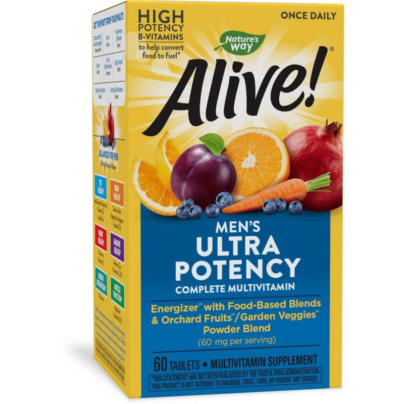 Природный путь к жизни! Таблетки мультивитаминов для мужчин Ultra Potency