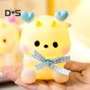 Bear Night Light Cute Silicone Lamp Soft Glow Flicker Free Battery Powered Cartoon LED Bedside Lamp Room Decoration