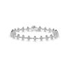 14k 18k Flo Blossom Tennis Bracelet (Lab Diamond)