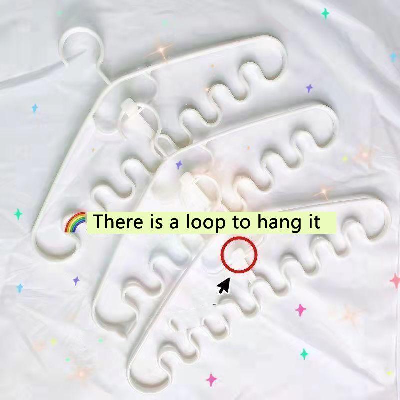 Вешалки Waves, сушилка для одежды, многофункциональный держатель для пластиковых пакетов, вешалка для галстуков, вешалка для ремня, шкафы для спальни, органайзеры