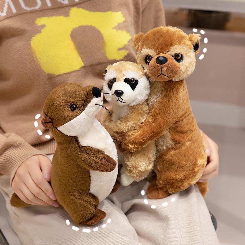 Animal Little Haise Polar Ocean Park Otter Doll Meerkat плюшевая игрушка массажный подарок для женщин