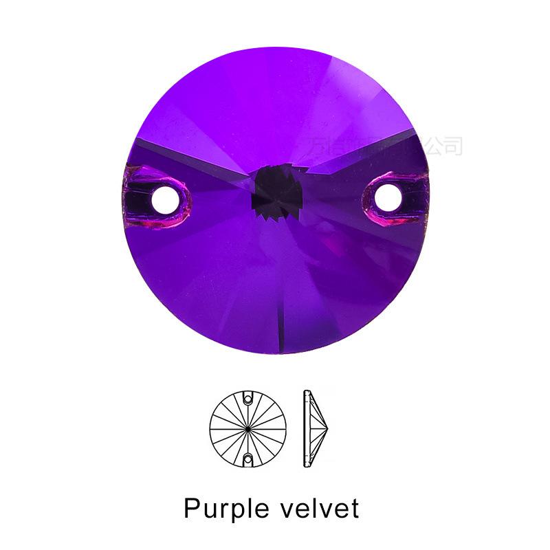 Hand Sewn Drill Flat Buckle, Special-Shaped Ab Color Crystal Glass Round Satellite Diy Clothing Wedding Rhinestone Jewelry Accessories