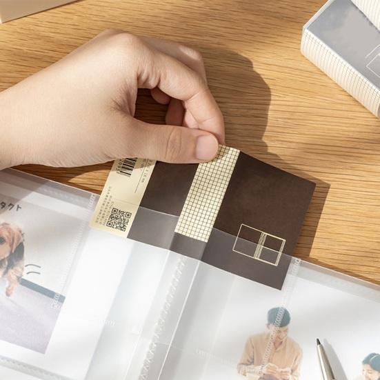 Photo Album Multiple Uses Dustproof Waterproof High Clarity Space-saving Photo Storage Transparent Pages Photo Card Collection Book Home Decor