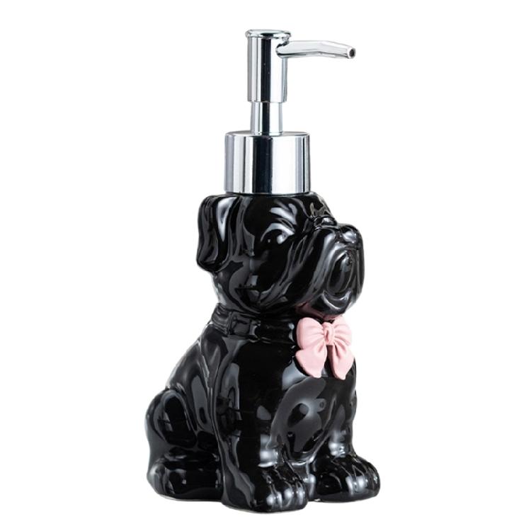 Симпатичный дизайн с кошками Диспенсер для мыла Легкое обслуживание Держатель для мыла с помпой-нажимным механизмом Для организации кухонной столешницы