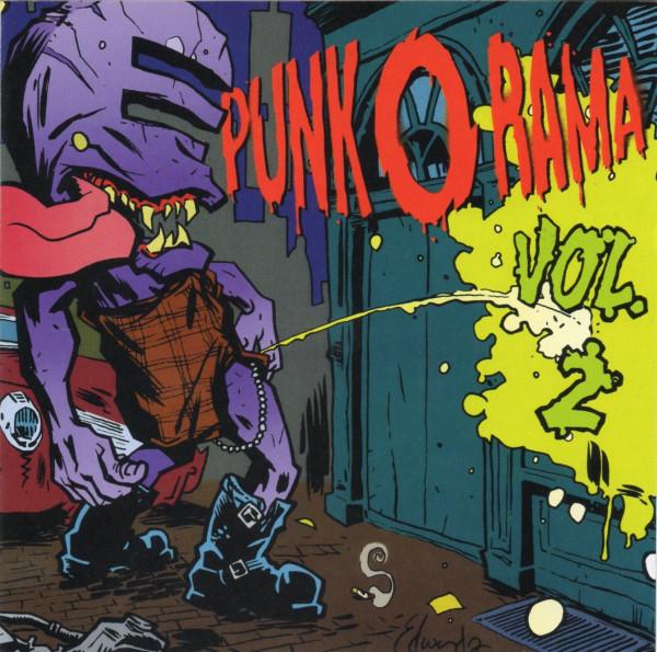 CD РАЗНЫЕ ИСПОЛНИТЕЛИ - Punk-O-Rama 2 864842 Epitaph 1996 США Рок Б/У