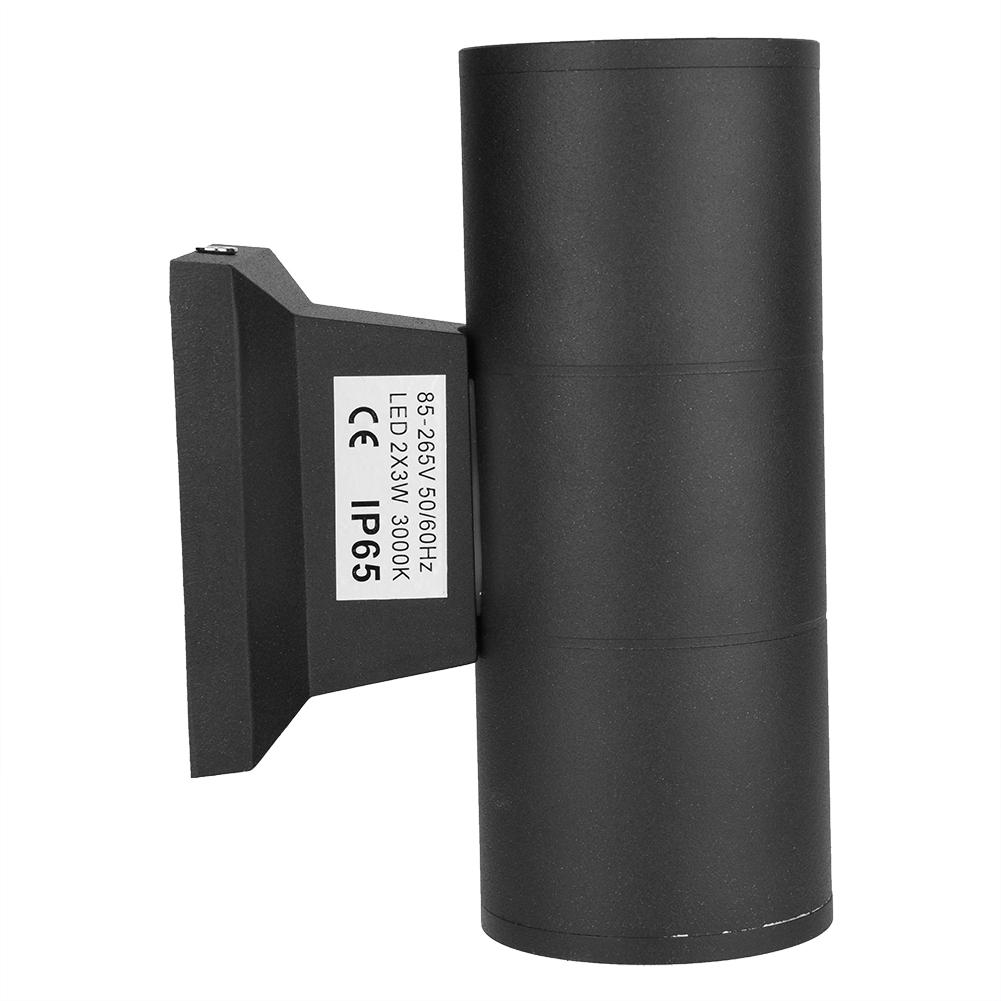 6W Dual head COB LED Wall Mounted Light Outdoor Indoor Cafe Waterproof Lamp Decor Warm White