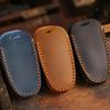 Genuine Leather Key Case for Hyundai STARIA SONATA Car Keys Premium Protection Cover with Clip