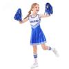 Kids Girls Cheerleaders Cheerleading Football Baby Dress Children Christmas New Year Halloween Cosplay Costumes Performance Role Play Outfit