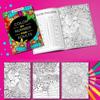 190 Pages Coloring Book Anxiety Therapy Drawing Painting Book  Men Women Teens