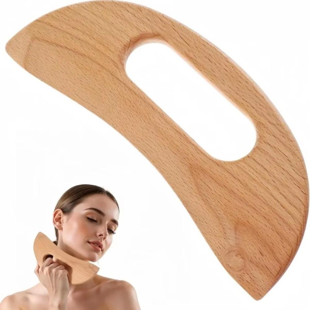 Wood Wooden Gua Sha Board Anti-Cellulite Body Meridian Massager Massage Board Back Massage
