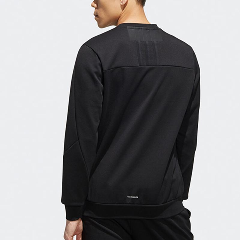 adidas Neo Casual Logo Crewneck Knit Pullover Sweatshirt Men Tops Black EI4509